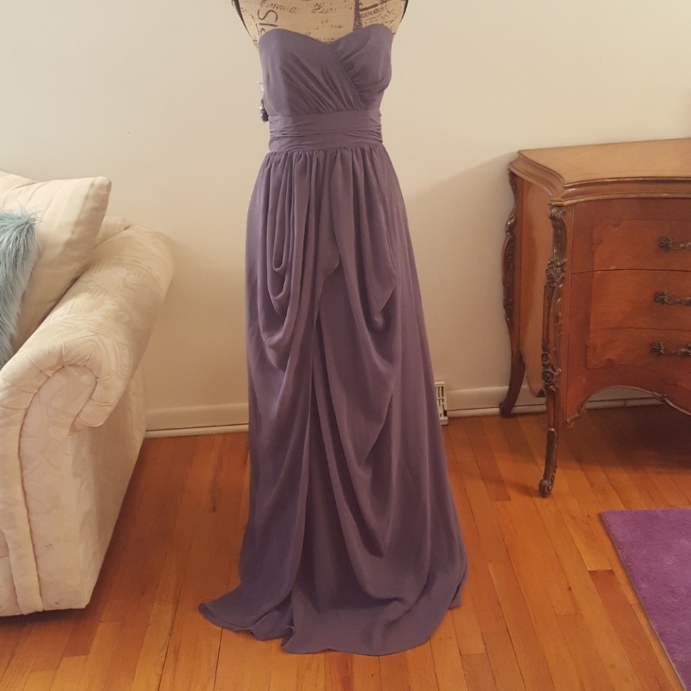 Beautiful Alfred Angelo Gray Formal